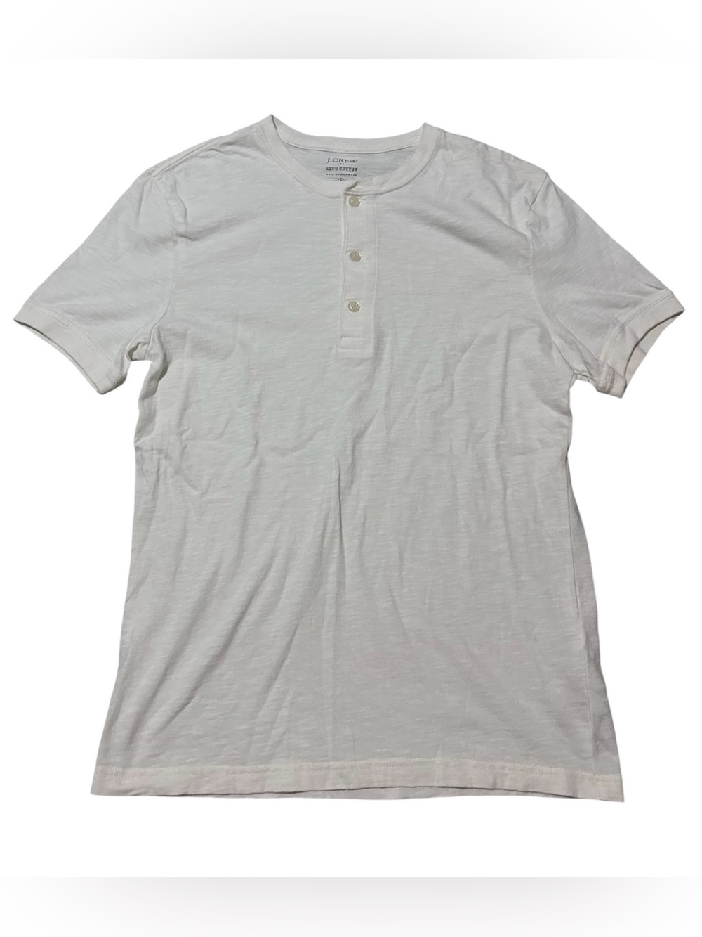J. Crew Mens Short-Sleeve Henley Tee
